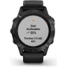 Часы GARMIN FENIX 6 PRO BLACK WITH BLACK BAND 010-02158-02