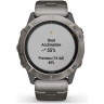 Часы GARMIN FENIX 6X PRO SOLAR TITANIUM WITH VENTED TITANIUM BRACELET 10300
