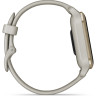 Часы GARMIN VENU SQ 2 – MUSIC EDITION CREAM GOLD ALUMINUM BEZEL WITH FRENCH GRAY CASE AND SILICONE BAND 010-02700-12