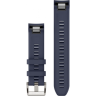 Ремешок сменный GARMIN QUICKFIT 22 NAVY BLUE SILICONE STRAP MARQ ATHLET 11692