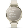 Смарт-часы GARMIN LILY 2 ACTIVE лунное золото с силиконовым ремешком цвета слоновой кости 010-02891-00